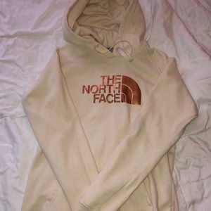 NORTHFACE gold foil hoodie